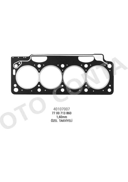 40107007 40107007 Silindir Kapak Contası R11 Flash R21 Manager 1.7 Lpg Lı