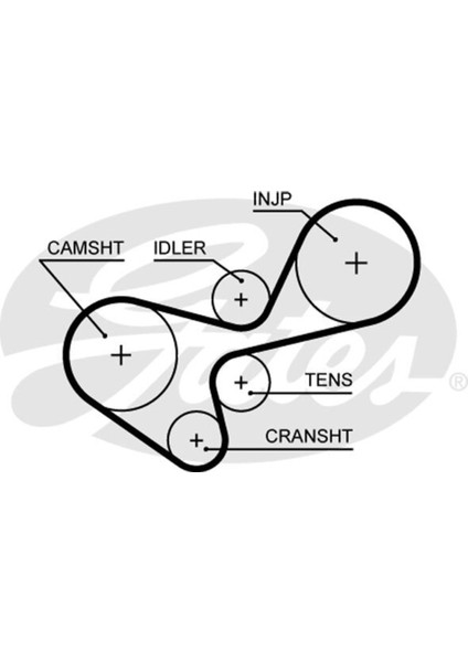 5639XS Trıger Eksantrık Kayısı 119×320 Great Wall Hover Hafu 2.8 8V 10 06- Uyumlu