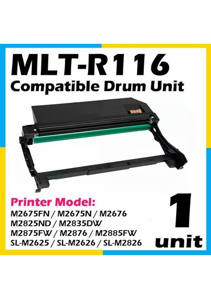 Pp Samsung Xpress SL-M2875FW R116 Chipli Ithal Muadil Drum Ünitesi 9.000 Sayfa