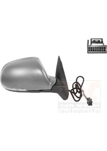 E-3212 Max E-3212 Elektrikli Ayna Octavia 08 12 Astarlı Yan-Alt Sinyalli Sağ?