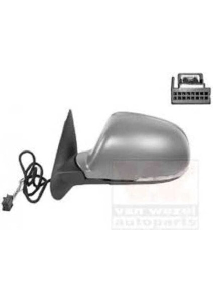E-3211 Max E-3211 Elektrikli Ayna Octavia 08 12 Astarlı Yan-Alt Sinyalli Kör Noktalı Sol