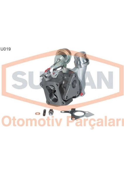 Supsan U019 U019 Turbo Komple Clıo Iı Uyumlu  Iıı Kangoo Megane Modus Scenic 1.5dcı K9K718-766-802-760-724