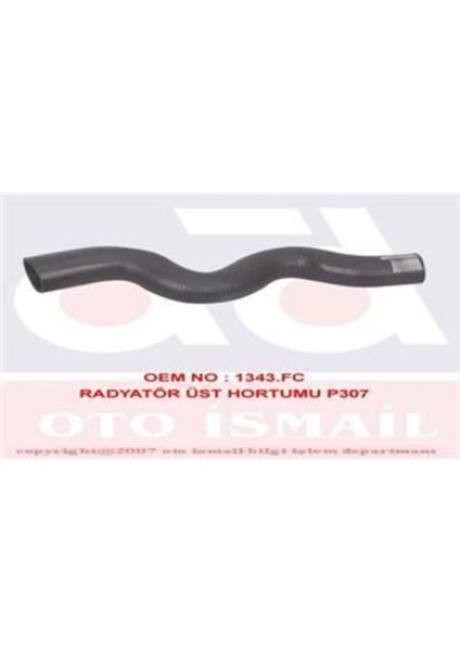 73167 Boduroglu 73167 Radyatör Üst Hortumu P307