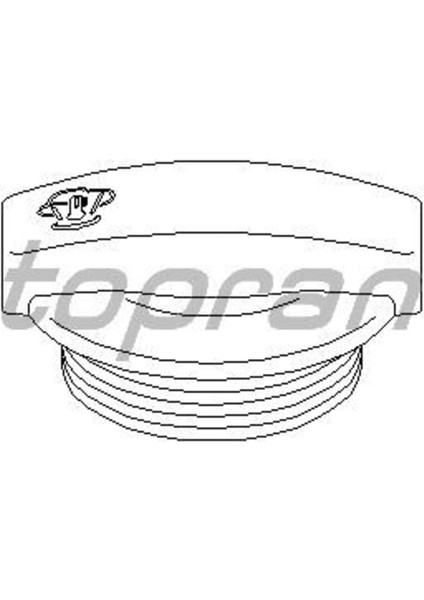 109345001 109345001 Radyatör Depo Kapağı (Audi: A4-A6 01-)