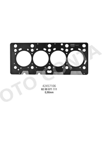 42457106 42457106 Silindir Kapak Contası Clıo Iı Kangoo Megane Iı / Logan / Micra K12 1.5 Dcı Çelık