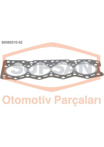S0082010-02 S0082010-2 Silindir Kapak Contası 2 Delık Ducato / Daily / Boxer 2.8d Sofım 8140.63 Saçlı