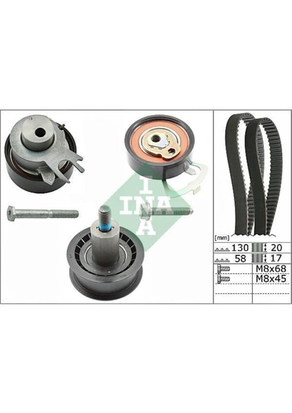 530053810 Trıger Eksantrık Gergı Setı Golf Iv V Bora Polo Caddy Iı Iıı / Cordoba Ibıza Iıı / Octavıa 1.4 1.6