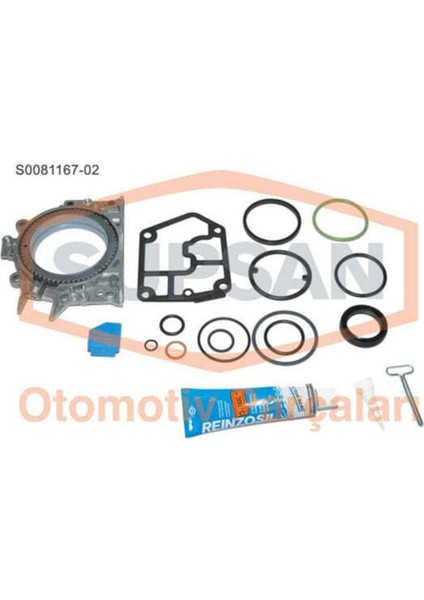 S0081167-02 S0081167-2 Motor Takım Conta Alt Passat 05- Caddy / A3 1.9 Tdı Bkc 2.0 Sdı Keçelı Silindir Ka