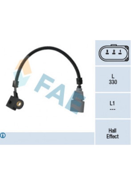 Fae 79330 Krank Mil Sensörü T5-Golf4-Crafter-Caddy 1.9-2.0tdı Amf-Bnm-Bkc-Axb -79330 Uyumlu