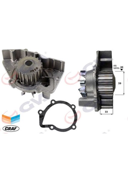 5243325 5243325 Devirdaim P306-P406-XANTIA-XSARA 2.0 16V
