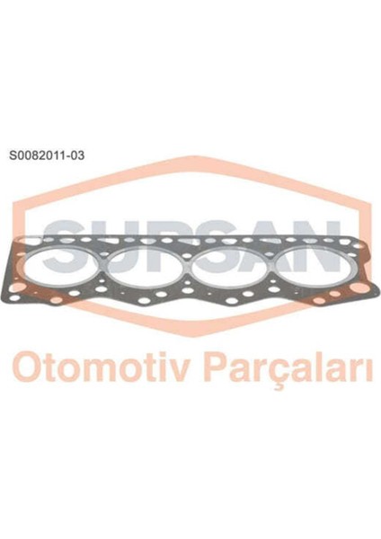 S0082011-03 S0082011-3 Silindir Kapak Contası 3 Delık Ducato / Master / Boxer / Jumper / Movano 2.8 Td S9
