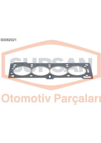 S0082021 S0082021 Silindir Kapak Contası R19 Clıo Megane 1.6 8V K7M Saçlı Klıngrit