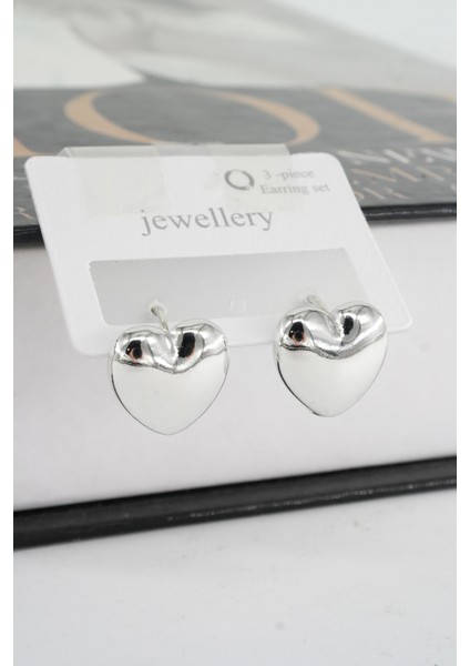 Kadın Vip Seri Kalp Figürlü Küpe