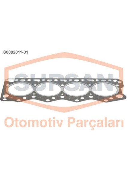 S0082011-01 S0082011-1 Silindir Kapak Contası 1 Delık Ducato / Master / Boxer / Jumper / Movano 2.8 Td S9