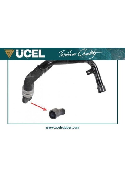 51339 51339 Turbo Hortum Ucu Ducato 06- / Boxer 06- / Jumper 06- 2.2 Hdı 2.2 Jtd Silikon