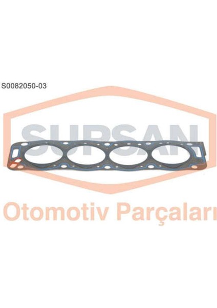 S0082050-03 S0082050-3 Silindir Kapak Contası 3 Delık Partner 1.9d Xud9 1.8d Uyumlu Xud7 Saçlı Klıngrit