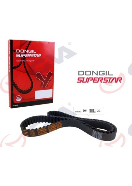 58104220 58104220 Triger Kayışı (104×220) Honda Civic 1.6 1.7 16V (00-05) Fr-V 1.7VTEC 16V (04-06)
