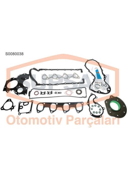S0080038 S0080038 Motor Takım Conta Transit connect 1.8d Keçelı Silindir Kapaksız