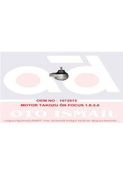 Mks 1522 1522 Motor Takozu Ön Focus 1.8 2.0