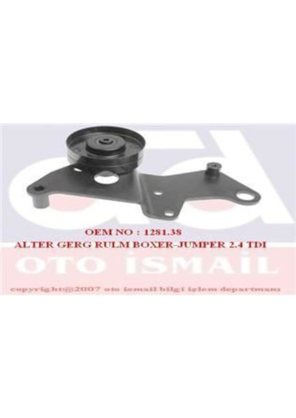 531022710 V Kayıs Gergı Rulmanı Boxer / Jumper 96-02 2.5 Tdı DJ5TE Uyumlu