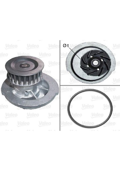 506953 Su Pompası Daewoo Rezzo 1.8 I Su Pompası Binek