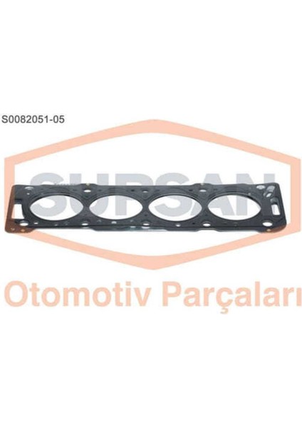S0082051-05 S0082051-5 Silindir Kapak Contası 5 Delık Scudo / Partner Expert / Berlingo Jumpy 1.9d Dw8 ml