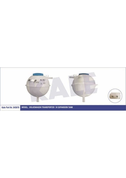343670 343670 Radyatör Yedek Su Deposu Transporter T4 95-