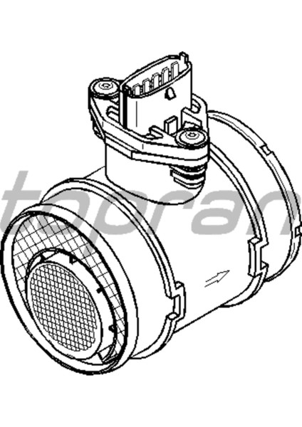 207187001 207187001 Hava Kütle Ölçer (Debimetre)(Opel: Corsa 1.3 Multıjet