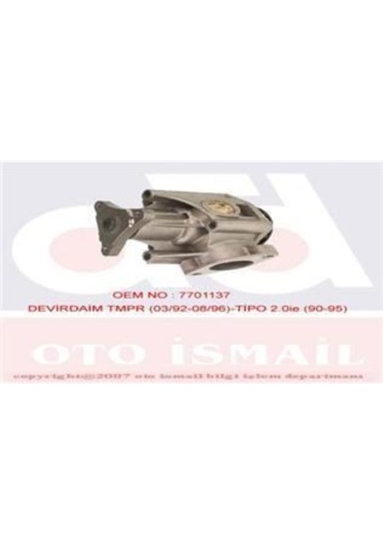 PA497 PA497 Devirdaim Su Pompası Tempra Tipo 2.0ıe 8V