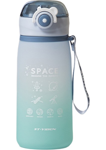 Eternal 630 ml Su Şişesi Bpa Ücretsiz Motivasyonel Plastik Zaman Işaretleyici Suluk Matara (Yurt Dışından)