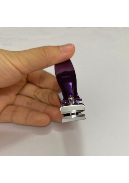 Lızy Tırnak Makası Profesyonel Ayak Tırnağı Tırnak Kesme Giyotin Makinesi 7.8 cm Mor Ayak Tırnağı Makas Pense Pedikür Aracı (Yurt Dışından) modelleri