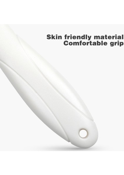 Çift Taraflı Ayak Fırçası Scrubber Masaj Banyosu Fırçalama Fırçaları Ölü Deriyi Giderir - Beyaz (Yurt Dışından) fırsatları