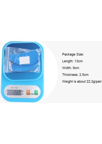 Spor Avuç Içi ve Ayak Pedi Düz Kemer Desteği Yarım Yastık Iç ve Dış Sekiz Şekilli Ortopedik Ayak Pedi (Yurt Dışından) fırsatları