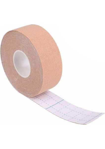 Spor Kas Yaralanmaları Için 2,5 cm * 5 M Elastik Bandaj Yapışkan Bantlar - Ten Rengi (Yurt Dışından) modelleri