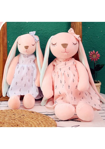 Sıcak Sevimli Karikatür Uzun Kulaklar Bebek Bebek Yumuşak Peluş Oyuncaklar Çocuklar Için Uyku Arkadaşı Dolması Peluş Hayvan Oyuncaklar Bebekler (Yurt Dışından) fiyatları