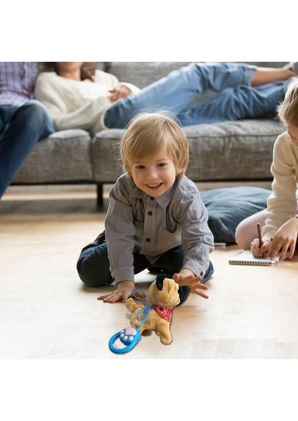Robot Köpek Peluş Oyuncak Yürüyüş Köpek Dolması Hayvan Yürüyüş Havlayan Kuyruk Sallama Esneme Arkadaşı Hayvan Uzaktan Kumanda ile (Yurt Dışından) modelleri
