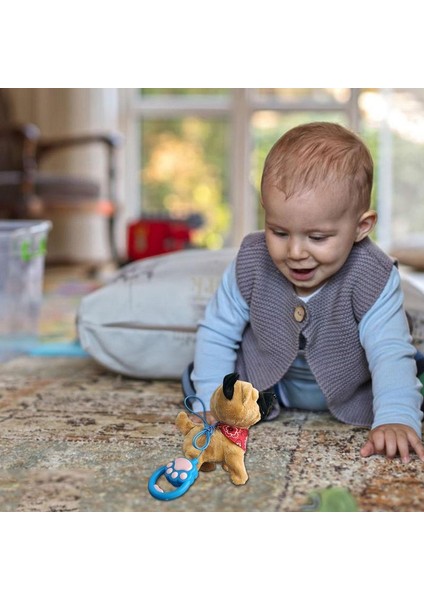 Robot Köpek Peluş Oyuncak Yürüyüş Köpek Dolması Hayvan Yürüyüş Havlayan Kuyruk Sallama Esneme Arkadaşı Hayvan Uzaktan Kumanda ile (Yurt Dışından) fırsatları