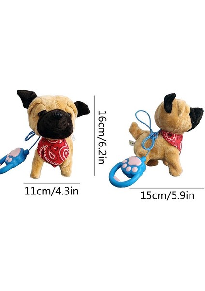 Robot Köpek Peluş Oyuncak Yürüyüş Köpek Dolması Hayvan Yürüyüş Havlayan Kuyruk Sallama Esneme Arkadaşı Hayvan Uzaktan Kumanda ile (Yurt Dışından) indirimleri