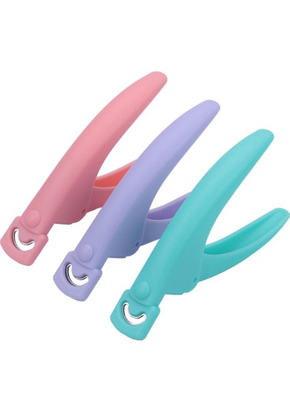 U-Şekilli Fransız Yanlış Tırnak Makası Profesyonel Paslanmaz Çelik Kafa Tırnak Makası Akrilik Jel Fransız Yanlış Nail Ipuçları Clipper (Yurt Dışından)
