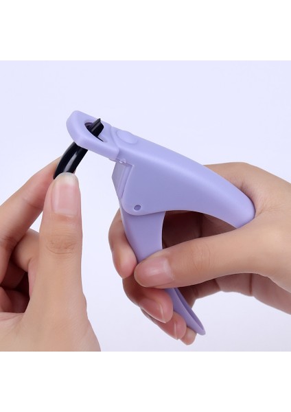 U-Şekilli Fransız Yanlış Tırnak Makası Profesyonel Paslanmaz Çelik Kafa Tırnak Makası Akrilik Jel Fransız Yanlış Nail Ipuçları Clipper (Yurt Dışından)