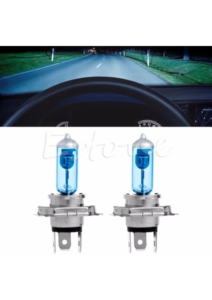 1 Adet Araba Oto H4 100W Hıd Beyaz Far 12V Ampul Lamba Işığı Aydınlatma Lambaları Ampuller Işıkları Araba Aksesuarları (Yurt Dışından) fırsatları
