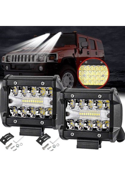4 "ıw 20LED Çalışma Işığı Taşkın Spot Combo Off-Road Sürüş Sis Lambası Tekne Suv (Yurt Dışından) modelleri