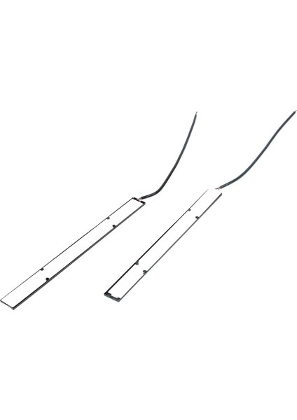 2 Adet Buz Mavisi 2X17CM Cob LED Işık Şeridi Kırmızı Su Geçirmez Araba Drl Sis Lambası Sürüş Lambası Dc 12V Gündüz Farları Süper Parlak Su Geçirmez (Yurt Dışından)