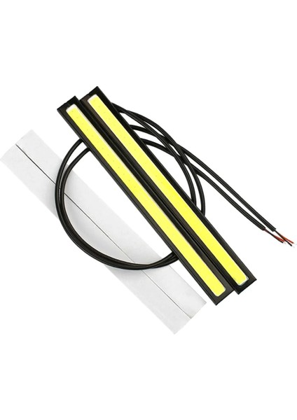 Mavi Stil Et Super Brightnem Araba LED Çalışma Işık Şeridi Cob Gündüz Çalışan Işık Dc Su Geçirmez Sis Lambası Carro Voiture (Yurt Dışından) indirimleri