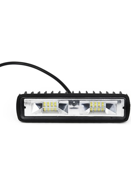 1 Adet L16 Stili LED Güçlendirme Lam LED Düz Çalışma Işığı Spot Işın Çubuğu Araba Suv LED Offroad Sürüş Sis Lambaları (Yurt Dışından)