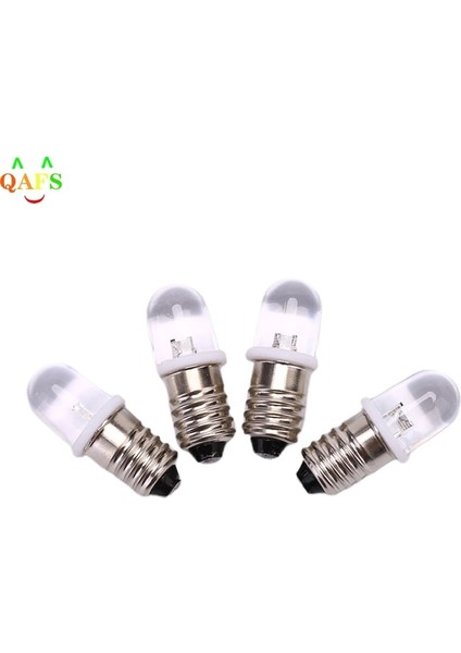 Sıcak Beyaz DC4.5V Stili Lot E10 LED Ampul E10 Dc 3V 4.5V Enstrüman Ampul E10 Gösterge Ampul Eski Moda El Feneri Ampul 2.8cm x 1cm (Yurt Dışından) fiyatları