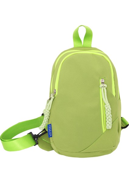 Göğüs Çantası Erkek Kırmızı Spor Crossbody Çanta Omuz Bel Çantası (Yurt Dışından)