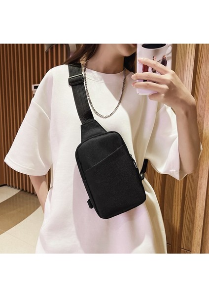 Göğüs Çantası Kadın Çantası Omuz Crossbody Çanta Spor Küçük Omuz Çantası (Yurt Dışından) fırsatları