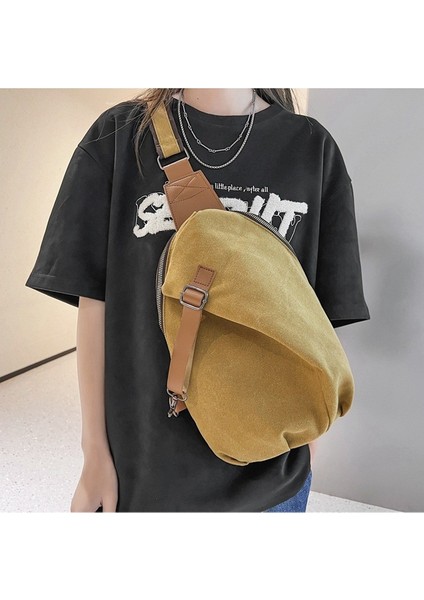 Crossbody Çanta Kadın Büyük Kapasiteli Sırt Çantası Kadın Crossbody Çanta Omuz Çantası (Yurt Dışından) indirimleri