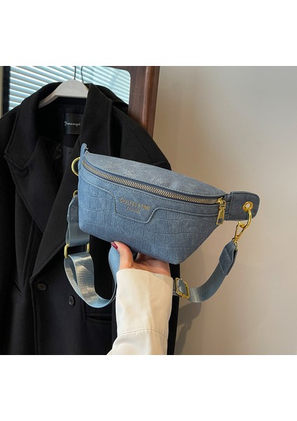Bel Çantası Sonbahar ve Kış Crossbody Çanta Kadın Çantası Göğüs Çantası (Yurt Dışından) modelleri